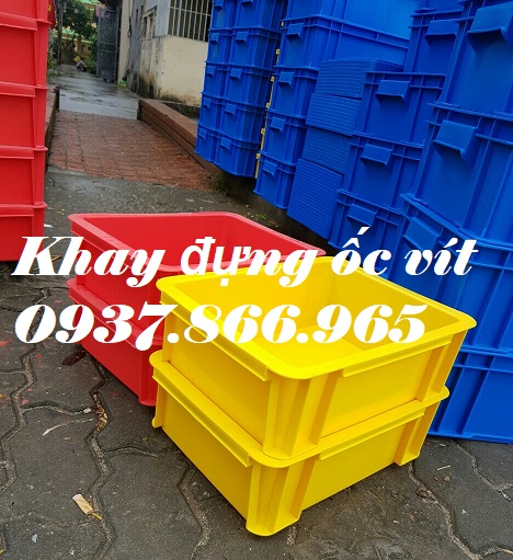 Hộp nhựa , khay nhựa có nắp, thùng nhựa bít, thùng nhựa b7 tại Hà Nội