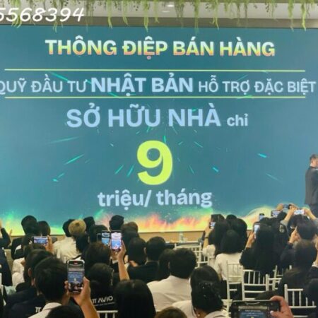 Thanh toán chỉ 9Tr/tháng liên tục 7 năm