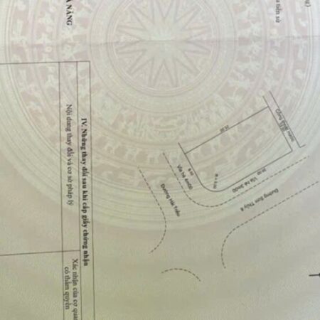 LÔ GÓC dt khủng 333m2 (13.3mx25m) Hải Triều đường 7m5, Ngũ Hành Sơn, chỉ 15 tỷ