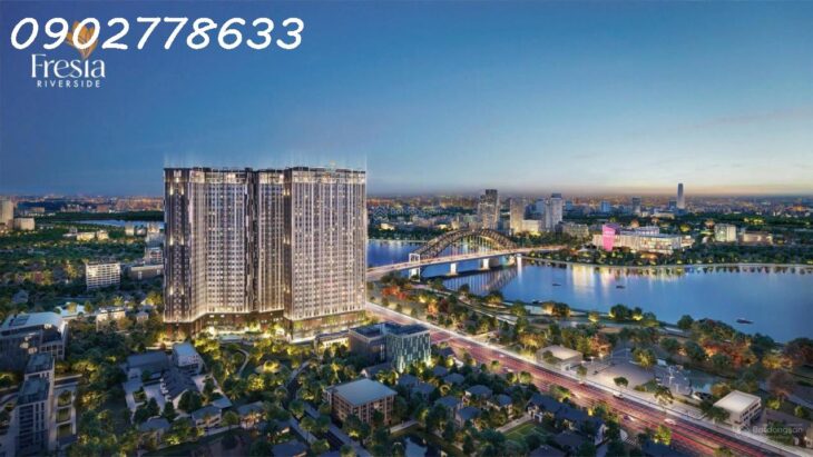 Chỉ cần thanh toán 168 triệu sở hữu căn hộ 60m2 Tại Fresia Riverside, Tân Vạn, Biên Hòa, Đồng Nai