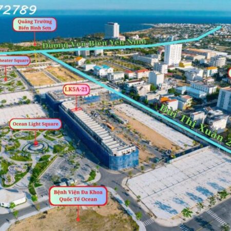 Cần bán căn shophouse Bình Sơn Ocean Park đối diện công viên, giá gốc chủ đầu tư