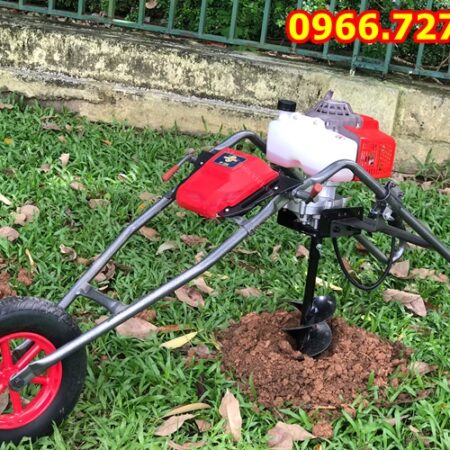 Máy khoan đào hố đất trồng cây khung xe đẩy di chuyển tiện lợi 2.2kw Mitsubishi TB43 Máy khoan đào hố đất trồng cây khung xe đẩy di chuyển tiện lợi 2.2kw Mitsubishi TB43