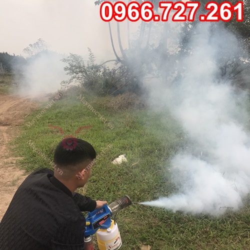 Máy phun khói mini diệt sâu bệnh , hun chuột Super 3000 gold