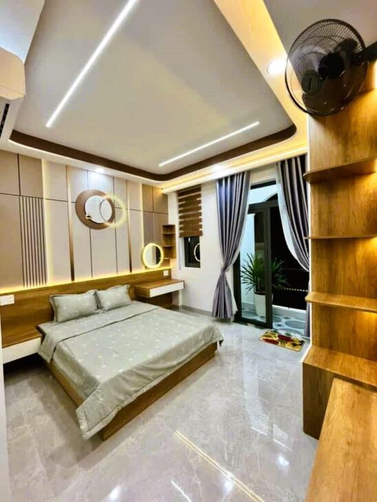 TÂN PHÚ – 4X16 – 5 TẦNG – ĐƯỜNG XE HƠI – FULL NỘI THẤT – CHỈ 8,X
