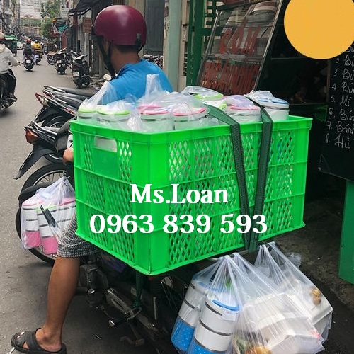 Sóng nhựa 5 bánh xe shipper chở hàng xe máy / 0963 839 593 Ms.Loan