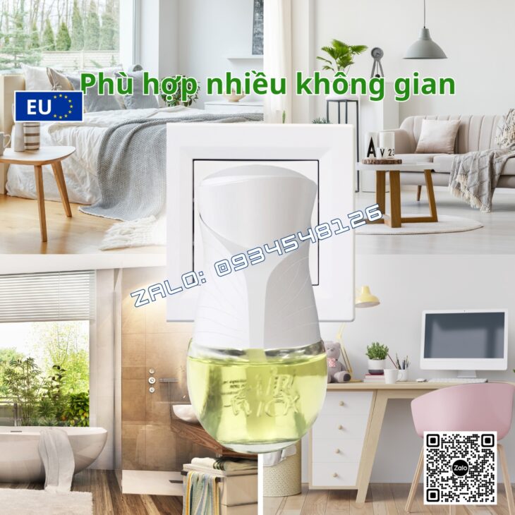 BỘ TINH DẦU KHUẾCH TÁN TỰ ĐỘNG AIR WICK 19ML CẮM ĐIỆN, THƠM PHÒNG, HỖ TRỢ KHỬ MÙI, NHẬP KHẨU CHÂU ÂU