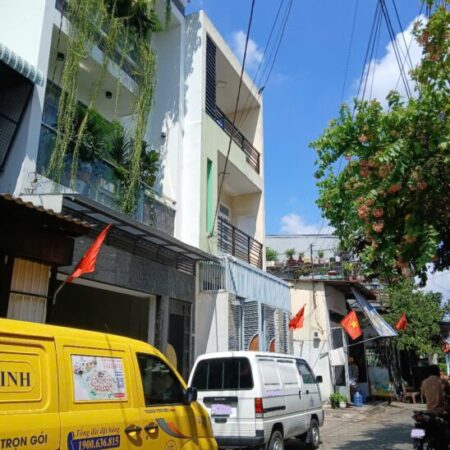 Bán nhà 5 tầng 5PN 7WC, 100m2, 9.6 tỷ, Tân Thới Nhất 12, Q12, HCM