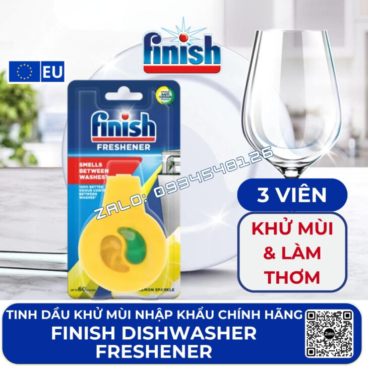 VIÊN RỬA BÁT FINISH NHẬP KHẨU CHÂU ÂU – GIẢI PHÁP HOÀN HẢO CHO BÁT ĐĨA SẠCH BONG, SÁNG BÓNG