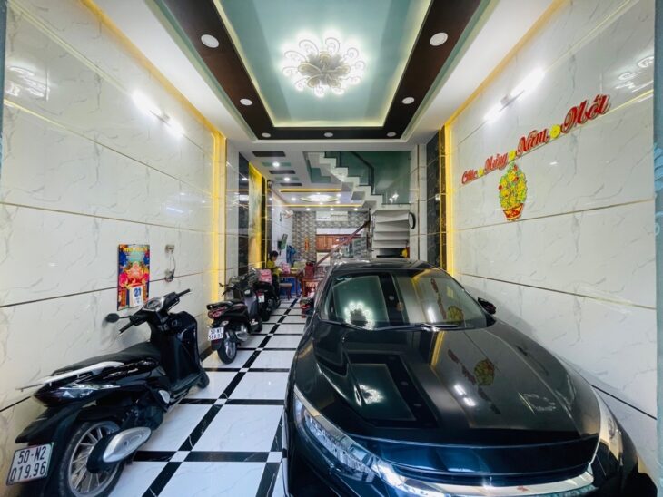 BÁN NHÀ TÊN LỬA BÌNH TÂN – XE HƠI NGỦ TRONG NHÀ – 54M – 5 TẦNG BTCT – NHỈNH 6 TỶ