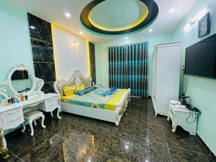 BÁN NHÀ TÊN LỬA BÌNH TÂN – XE HƠI NGỦ TRONG NHÀ – 54M – 5 TẦNG BTCT – NHỈNH 6 TỶ