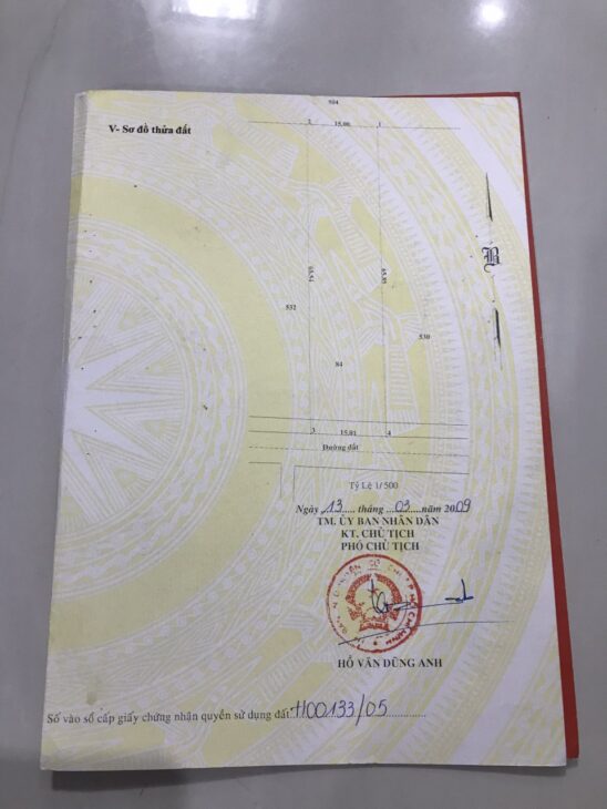 Bán 1000m2 đất thổ cư đường Nhuận Đức- giá 5ty5