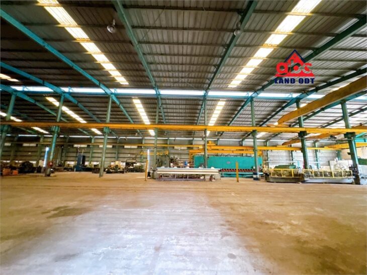 X035 chuyển nhượng nhà xưởng sản xuất cơ khí, công nghiệp nặng. kết cấu xưởng kiên cố
