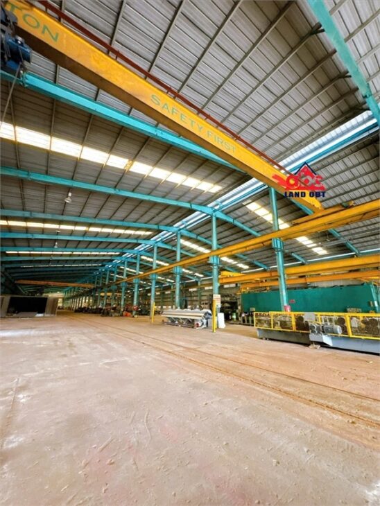X035 chuyển nhượng nhà xưởng sản xuất cơ khí, công nghiệp nặng. kết cấu xưởng kiên cố
