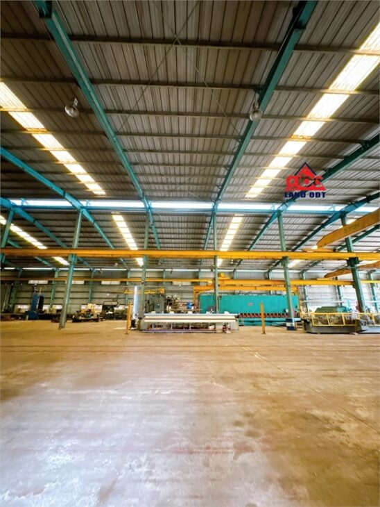 X035 chuyển nhượng nhà xưởng sản xuất cơ khí, công nghiệp nặng. kết cấu xưởng kiên cố