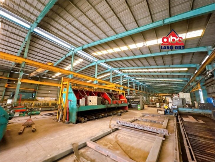 X035 chuyển nhượng nhà xưởng sản xuất cơ khí, công nghiệp nặng. kết cấu xưởng kiên cố