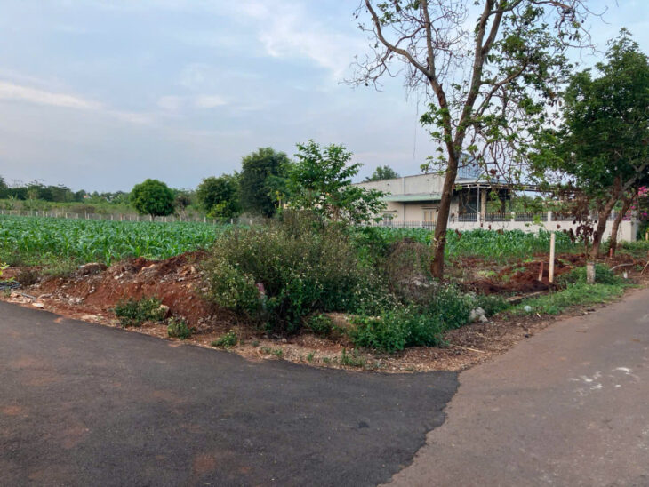 Lô góc ngã 4 tiềm năng 456m2 có 80 ONT, đường liên thông, dân cư hiện hữu giá tốt