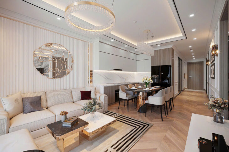 Bán nhà chung cư cao cấp ngay Ngã Tư Sở – Thanh Xuân, 98m2 giá 10,5 tỷ