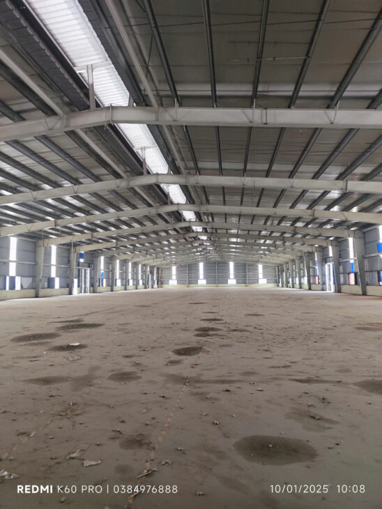 CHO THUÊ NHÀ XƯỞNG DIỆN TÍCH 5000 M2 TẠI BẮC NINH ???? Vị trí lý tưởng cho các doanh nghiệp sản xuất