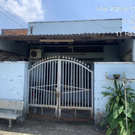 Nhà hoàn công 1 Tỷ2, cách dãy nhà phố 3/2 Hậu Nghĩa 150m