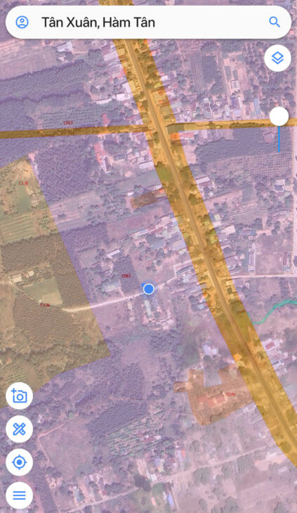 Chỉ 700 triệu sở hữu đất ONT 615m2 Tân Xuân – Hàm Tân bê tông 8m, sổ riêng