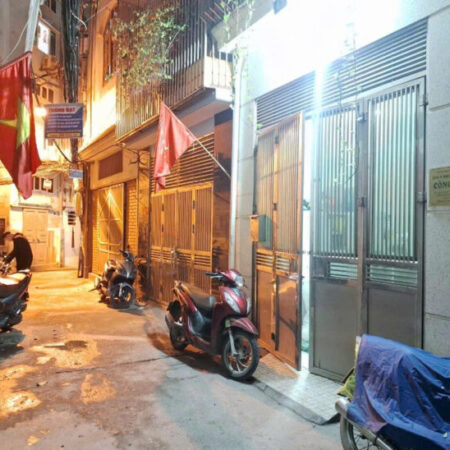 PHỐ CHỢ KHÂM THIÊN – 2 MẶT NGÕ MỞ CỬA – DT 33m2 4 tầng MT 3.7m Giá 7.3 tỷ