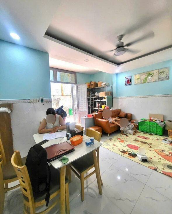 BÁN ĐẤT TẶNG NHÀ 80 M2– HẺM XE HƠI ĐƯỜNG LÊ VĂN TÁCH