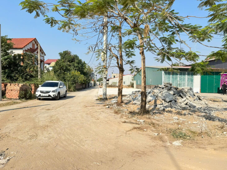 Bán 100m đất tổ 9 TT Quang Minh, Mê Linh. Lô góc 2 mặt tiền, đường nhựa, vỉa hè