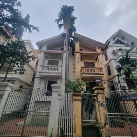 BIỆT THỰ VÍP BÁN ĐẢO LINH ĐÀM – HÀNG XÓM ĐẠI GIA LỚN – VIEW HỒ, SAU 1 DÃY RA MẶT HỒ