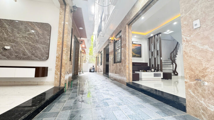 Bán nhà 5 tầng Yên Vĩnh,Kim Chung, Hoài Đức xây mới, 32m, ô tô đỗ gần