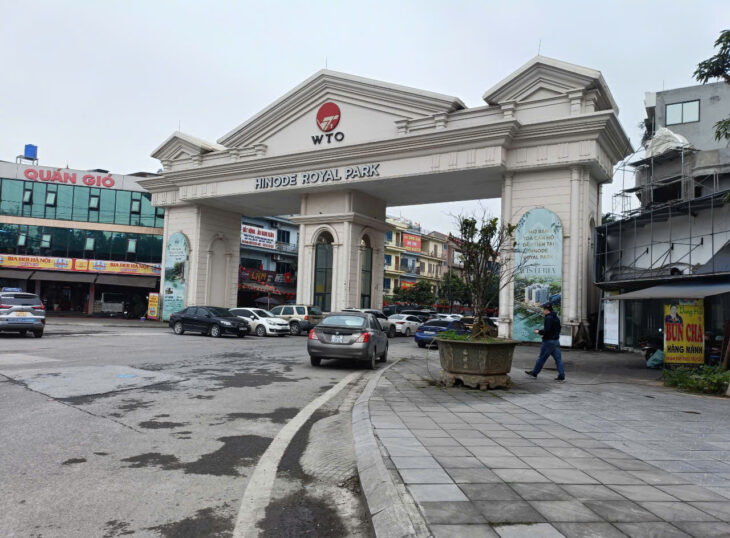 LK LÔ GÓC 150M 4 TẦNG MT25M, V.HÈ 8M, ĐẸP NHẤT HINODE ROYAL PARK!