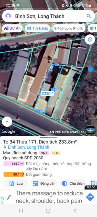 BÁN NHÀ KINH DOANH MẶT TIỀN ĐƯỜNG 769 SÂN BAY LONG THÀNH