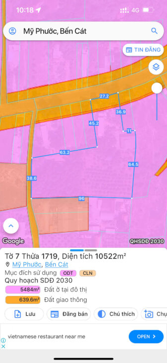 Hàng hiếm Mỹ Phước – Hơn 5800m² có thổ cư, giá cực đẹp!