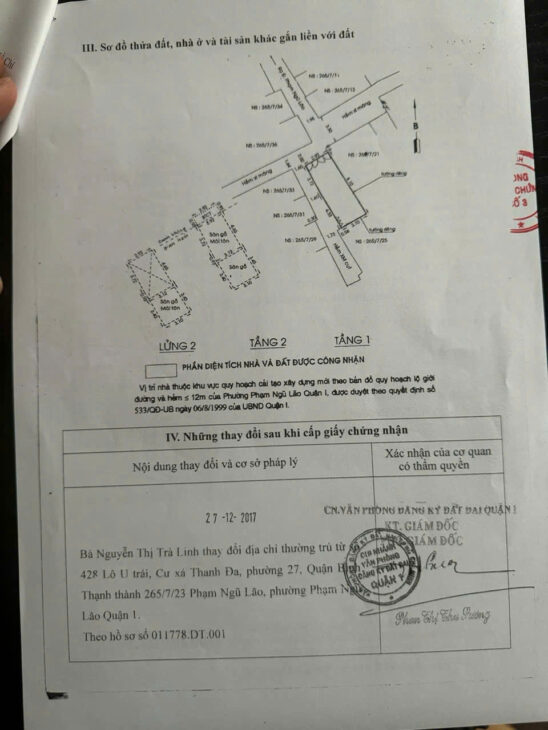 ????BÁN NHÀ KHU PHỐ BÙI VIỆN Q 1????nhà 3 lầu sổ cn 25m hẻm đẹp giá 4,65 tỉ tl