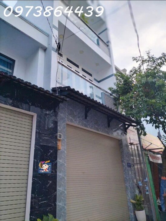 BÁN NHÀ PHỐ 3 TẦNG QUẬN 12 – HẺM TẢI THÔNG TÂN THỚI HIỆP 21 – NGANG 4 X 15 – NGAY NHÀ VĂN HOÁ –