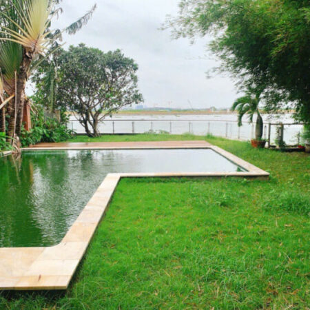 VILLA 5 sao view sông Vườn Lài APĐ ngang 12m 350m2 TẶNG hồ bơi chỉ 36 tỷ.