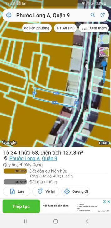 Ha giá Bán 2 căn nhà Mặt Tiền đường NAm Hoà, Phước Long A, Quận 9. Gần XLHN. cầu rạch chiếc.