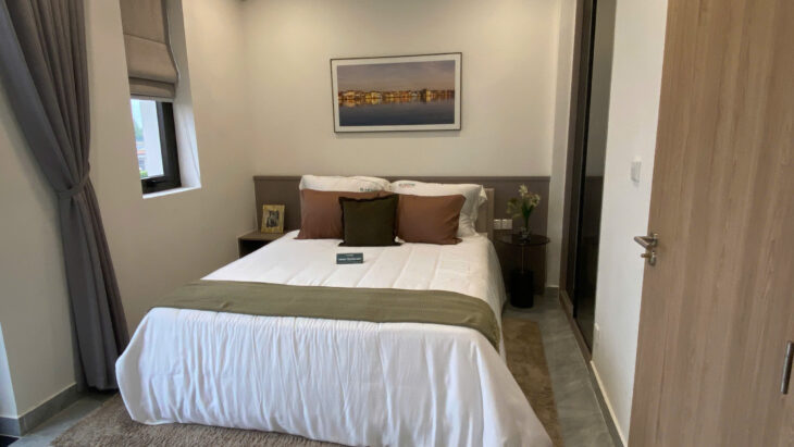 Nhà Ở Xã Hội K-Home New City Thiết Kế 1 Trệt 1 Lửng 1 Lầu, Thổ Cư 100%