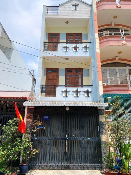 CĂN NHÀ 4 TẦNG MẶT TIỀN ĐƯỜNG CẦU XÉO, TÂN QUÝ, TÂN PHÚ – GIÁ 8.6 TỶ (72m2, 4x18m, 4PN, 3WC, SỔ ĐỎ