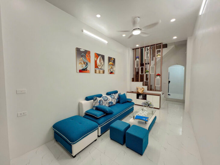 NHÀ NGÕ VĂN CHƯƠNG – FULL NỘI THẤT DT 38m2 5 tầng mặt tiền 3m Giá 6.83 tỷ