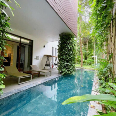 Bán biệt thự nghỉ dưỡng Flamingo Đại Lải, Vĩnh Phúc, 325/500m, xây 2 tầng, MT 13m, KD, ô