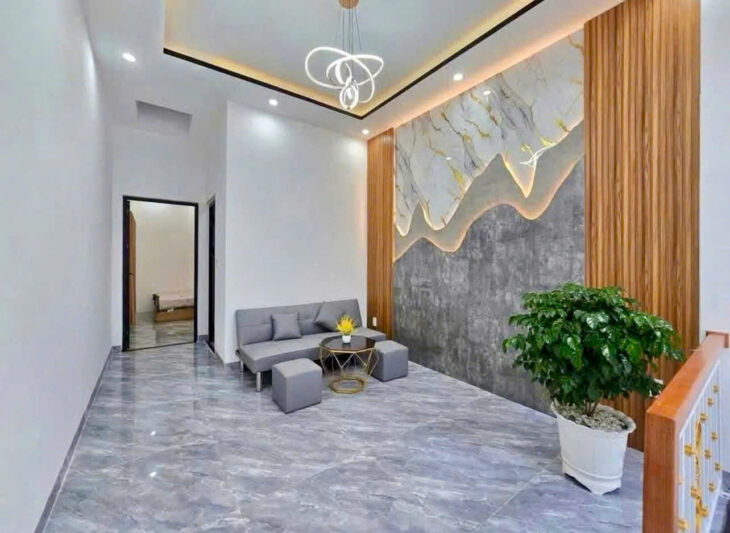 BÁN NHÀ 2 TẦNG 100M2- TRẦN QUANG KHẢI – HẺM Ô TÔ – GẦN BIG C (GO) DĨ AN.