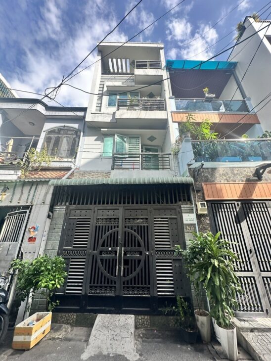 Bán Nhà 4 Tầng, 60m2, Lưu Chí Hiếu – Tân Phú, (4x15m) Vị Trí Vàng – Chỉ 7 Tỷ tl – Sổ Hồng Riêng.