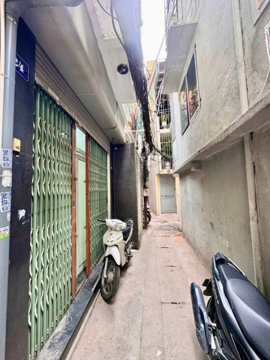 NGÕ MAI HƯƠNG BẠCH MAI – GẦN PHỐ – DT 36m2 4 tầng mặt tiền 3.3m Giá 5.55 tỷ