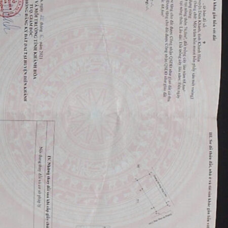 chủ làm ăn thua lỗ đành bán căn nhà tâm huyết tại xã suối Hiệp. Diên khánh. Khánh Hoà Dt : 144m có