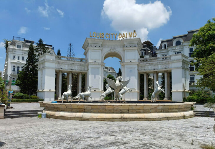 Cực Hiếm, Biệt thự Louis City 205m2- 5T có hầm, vị trí đẹp, giá 56.5 tỷ