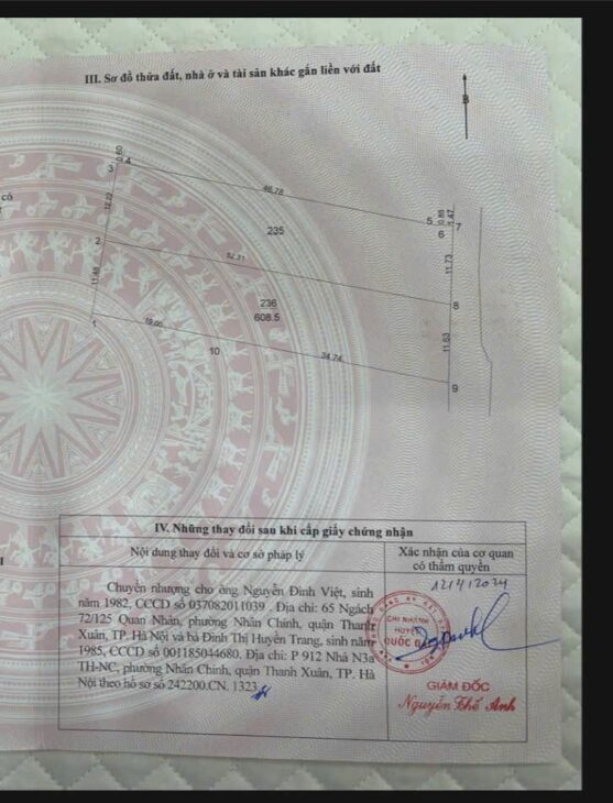 Bán lô đất vàng giá đầu tư tại Phú Mãn nhỉnh 10tr 608m đường thông ô tô tránh