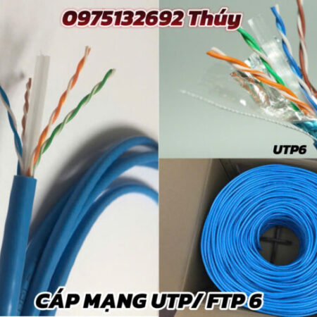 Cáp mạng UTP Cat5e, UTP Cat6 Cáp mạng UTP Cat5e, UTP Cat6