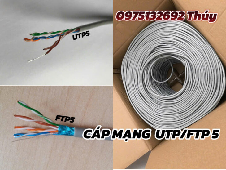 Cáp mạng UTP – chống nhiễu FTP Altek Kabel