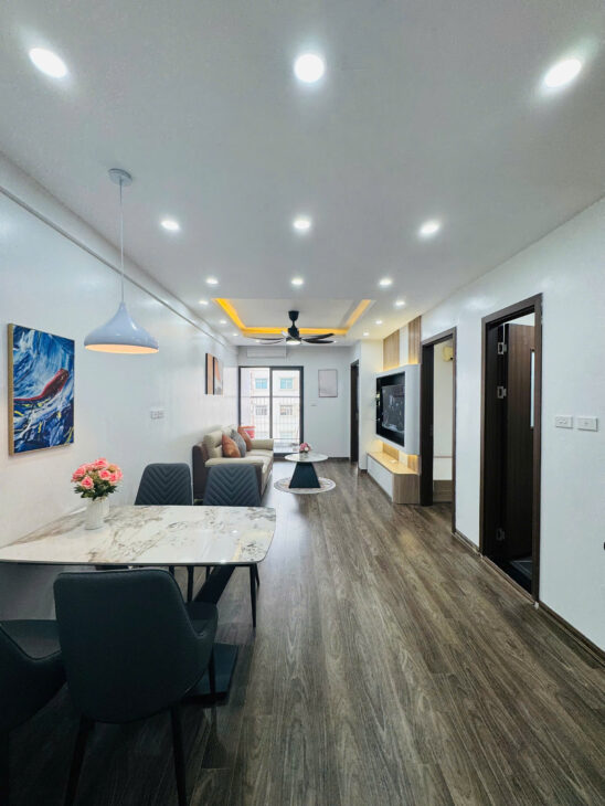 Căn hộ sổ đỏ Hud3 Linh Đàm, Hoàng Mai, 58m2, 2ngủ, 2vs, 2 logia, giá 4.x tỷ