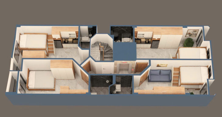 Bán nhà phố Pháo Đài Láng – Đống Đa, 79m2 nhà dòng tiền giá đầu tư 25,2 tỷ